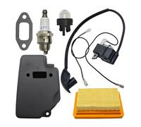 Kit d'allumage Cokil Compatible avec Les Moteurs FS120, FS200 et FS250, Comprenant Filtre à, Bougie, Poire d'amorçage Joint