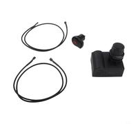 Kit d'allumage de rechange G511-0055-W1 pour barbecue Charbroil avec bouton de module à 4 voies et fils en plastique noir