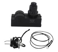 Kit d'allumage de rechange pour barbecues - Composants d'allumage - Structure en plastique de rechange pour barbecues à gaz et