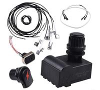 Kit d'allumage électronique compatible avec grilles, module de sortie 2/4/5 avec fils et boutons, remplace 9446392 8678636P06 pour série commerciale (4 têtes)