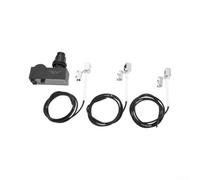 Kit d'allumage électronique noir 6,5 mm pour barbecue (2) | Compatibilité : construction résistante aux intempéries, génération efficace d'étincelles, taille 6,5 x 2,9 x 7,8 mm
