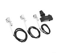 Kit d'allumage électronique noir 6,5 mm pour barbecue | Compatibilité : construction résistante aux intempéries, génération efficace d'étincelles, taille 6,5 x 2,9 x 7,8 mm