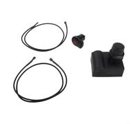 Kit d'allumage G511-0055-W1 pour barbecue Charbroil, kit de 4 pièces de rechange avec module 4 voies et interrupteur à bouton, système d'allumage en plastique noir pour barbecue facile dans le jardin