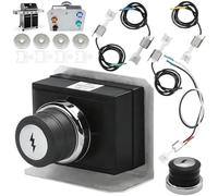 Kit d'allumage Genesis 1836-13 7629 7628 pour pièces de gril Weber Genesis 300 SER E330 S320 E310 S310 S330 avec commande avant, module d'allumage à 4 sorties de rechange pour démarreur Weber 88826