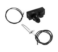 Kit D'allumage par Bouton-poussoir avec Électrode Haute Sensibilité | Structure Résistante au Vent, Fils de Terre Inclus, Performance Stable pour Barbecues et Campings