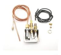Kit d'allumage pilote pour brûleur à gaz avec thermocouple 900 mm | Ensemble complet, thermocouple inclus, allumage sûr, pour chauffage à gaz, cheminée