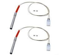 Kit d'allumage PitBoss - Lot de 2 tiges de rechange avec fusibles et vis