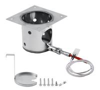 Kit d'allumage pour brûle-feu en acier inoxydable 304 et tige chaude pour Pit Boss, Traeger, Camp Chef - Pièces de rechange robustes avec extracteur de cendres, vis et fusible