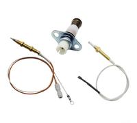 Kit d'allumage pour cuisinière à gaz avec thermocouple et électrovanne - Dispositif de défaillance de flamme en alliage de cuivre pour cuisinières à gaz naturel (1)
