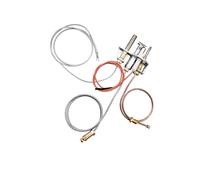 Kit d'allumage résistant à la température avec thermocouple pour cheminées thermocouple 25122 25730
