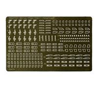 Kit D'amélioration pour Avions F-4J Phantom II 1/350 - Pièces De Détails Photo-gravées en Métal pour 6 Modèles D'avions