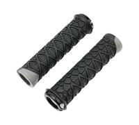 Kit d'amortissement pour poignées de vélo, double texture, surface antidérapante, cavités d'aération, outil de construction en silicone permanent, installation gratuite pour guidon, supports de VTT