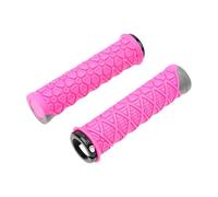 Kit d'amortissement pour poignées de vélo, double texture, surface antidérapante, cavités d'aération, outil de construction en silicone permanent, installation gratuite pour guidon, supports de VTT