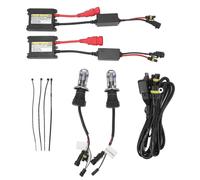 Kit d'ampoules au xénon H4 - Ampoule au xénon HID 55 W 5 500 lm - Voitures DC12 V - Bleu 8 000 K