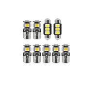 Kit D'ampoules D'intérieur Blanches Sans Erreur Pour BMW Série 6 E63 E64 630Ci 630i 645Ci 650i M6 635d 2003-2010 Modification Intérieure