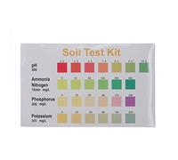 Kit D'analyse De Sol Pour le Jardinage Agricole : Solution Liquide Pour PH, Azote, Phosphore Et Potassium