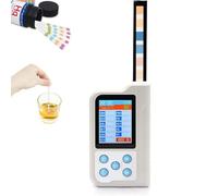 Kit d'analyseur d'urine numérique, instrument de test d'urine portable à 11 paramètres avec 100 bandelettes de test, enregistrement de données rechargeable, testeur d'analyse d'urine à domicile