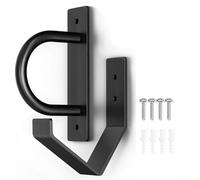 Kit d'ancrage mural en acier pour cordes de combat, organisateur de corde de fitness avec support de montage robuste, balançoire de yoga et crochet de sac de frappe - Maison salle de sport et