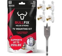 Kit d'ancrage mural pour TV - TRAHOO - Cheville Placo - Charge lourde - Support mural TV - Universel