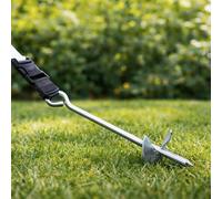 Kit d'ancrage pour trampoline 2,44 à 3,05 m noir TU