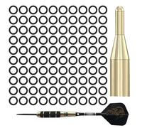 Kit d'anneaux de fléchettes - Anneaux d'axe de 100 pièces, joints solides résistants à l'usure, ensemble de filetage en métal polyvalent, outil d'installation pratique | Accessoires de remplacement