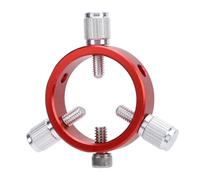 Kit D'anneaux de Guidage, pour Télescope ou Tube de Recherche d'un Diamètre de 20 à 40 Mm, avec Vis M6 1/4, Anneau de Guidage pour Télescope Astronomique, Rouge