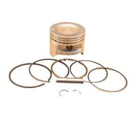 Kit d'anneaux de Piston 39MM, moteur 4 temps, débroussailleuse Compatible avec les pièces d'outils de jardin GX35 GX 35 GX35NT HHT35S UMK35 39MM