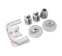 Kit D'anode en Aluminium Marin pour Bravo III Sterndrive 2003 et Versions Ultérieures, Résistant à L'oxydation, Haute Résistance CMBRAVO3KITA