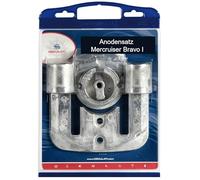 Kit d'anodes Mercruiser Bravo I Zinc - Aluminium - Magnésium