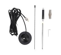 Kit d'antenne Torvex CB, antenne Radio 26-28 MHz 26,37 Pouces avec Support magnétique et Ressort, Remplacement de la Station de Base pour Camion de Voiture Mobile (Câble de 5 m/16,4 Pieds)