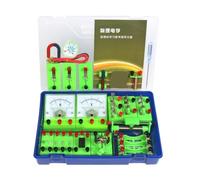 Kit D'apprentissage De Circuits D'expérimentation D'électricité | Physique Et D'électromagnétisme Appareil de laboratoire de physique, équipement d'enseignement de circuit éducatif