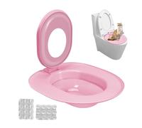 Kit d'apprentissage de la propreté pour chat - Entraînement innovant de la propreté pour chat, entraînez votre chat aux toilettes | Solution de sable écologique pour chat