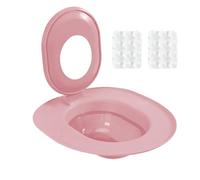 Kit d'apprentissage des toilettes pour chat | Muesla de toilette amovible | Entraîneur de toilette avec bac à litière | Pour salle de bain, cave, animalerie, maison, appartement, intérieur