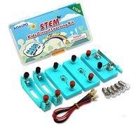 Kit d'apprentissage du Circuit électrique pour Enfants, Circuit de la série STEM Physics Science et Apprentissage du Circuit parallèle pour Les Enfants
