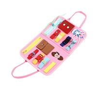 Kit d'apprentissage Portable en Feutre pour Enfants - Améliore Les Compétences de Base, Les Lettres et Les Chiffres, Idéal pour l'enseignement à Domicile