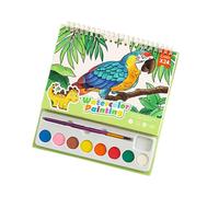 Kit d'aquarelle de poche de, livre de peinture à l'aquarelle de poche | Peinture de 24 pages Garçons, filles, activités de , échange de cadeaux artistiques, anniversair
