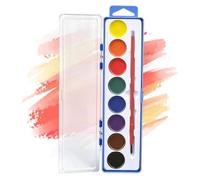 Kit D'aquarelle Lavable - Palette D'artiste De Huit Couleurs, Ensemble De P