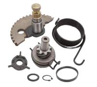 Kit d'arbre à pignon de démarrage au kick compatible avec GY6 50cc 80cc | Convient au scooter/cyclomoteur 139QMB ; comprend un ensemble de roue à cliquet et ressort de ralenti