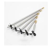 Kit d'arbre de bateau modèle Rc, arbre d'entraînement de bateau de 4mm + hélice à 3 pales + accouplement + écrou d'hélice for bateau Rc(L15cm Motor 2.3mm)