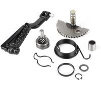 Kit D'Arbre De DéMarrage Pignon De DéMarrage Kick Start Gear Assembly Pour Scooter Gy6 49Cc 50Cc 80Cc 100Cc