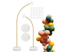 Kit d'Arc de Ballons | Kit Support de Décoration pour Ballons de Fête,Cadre de Fond Réutilisable au Sol pour Photographie, Réception, Ouverture de Magasin, Anniversaire, Événements