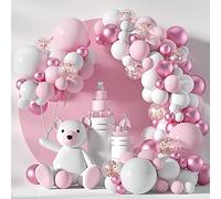Kit d'arc de Guirlande de Ballons,149 Pièces Kit Arche Ballon,Ensemble de Guirlandes de Ballons,Kit Guirlande Ballon,Ballons en Latex,Arche de Ballons à Air pour Anniversaire Fête Mariage Baptême