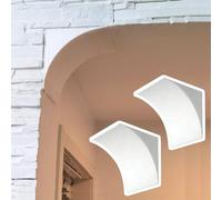 Kit d'arc de porte arrondi, Kit d'arc de porte arrondi blanc, plusieurs tailles, moulage garniture en mousse EPS, paquet 2