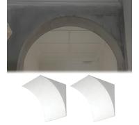 Kit d'arc de porte arrondi, Kit d'arc for cloisons sèches, 2 pièces, moulage de garniture incurvé à peindre, moule cadre porte, taille personnalisée, DIY