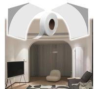 kit d'arc de porte arrondi Kit d'arche de porte en mousse EPS, coins ronds préfabriqués/moulure murale en demi-cercle précourbé, peut être coupé sans se briser(51x51x51cm/20.1x20.1x20.1")