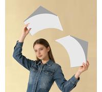 Kit d'Arc de Porte Kit d'arche de Porte 3D Légère pour Petite Ouverture, Kits de Cadres de Porte en Mousse de 15 à 40 cm pour Couloirs et Ouvertures(W35xH35xT30cm/13.8x13.8x11.8")