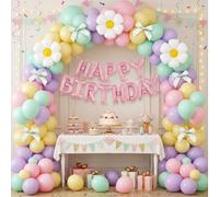 Kit d'arche de ballons rose pastel, 102 pièces, guirlande de confettis dorés poudrés pour filles, décoration d'anniversaire de mariage (JT-HD08-Bow)