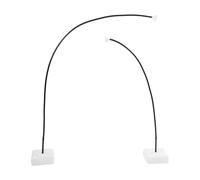 Kit d'arche de ballons, support de ballons demi-arc, support de ballon courbé libre, kit d'arche de ballons pour anniversaire, mariage, fête prénatale, remise de diplôme, décoration 2,5 m et 1,5 m