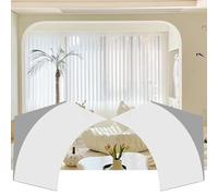 Kit d'arche de porte à faire soi-même, kit d'arche intérieure à peindre, 2 pièces de moulure pour décoration intérieure, support incurvé pour couloir, café ou hôtel