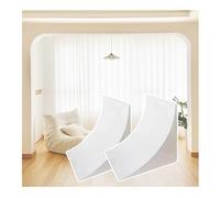 Kit d'arche de porte en demi-cercle, 2 pièces de moulage en mousse légère, facile à ajouter des coins arrondis à n'importe quelle ouverture, décoration de porte intérieure moderne